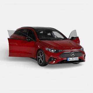 Mercedes-Benz CLA Shooting Brake mit EQ-Technologie patagonia red NZG 1:18 Metallmodell